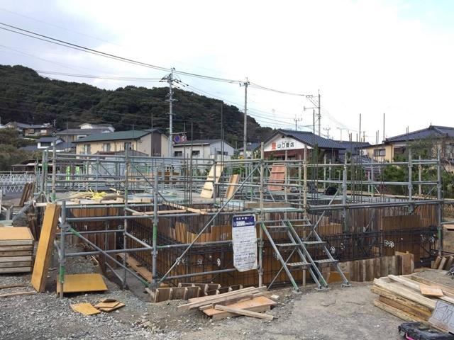 松浦マンション 基礎工事