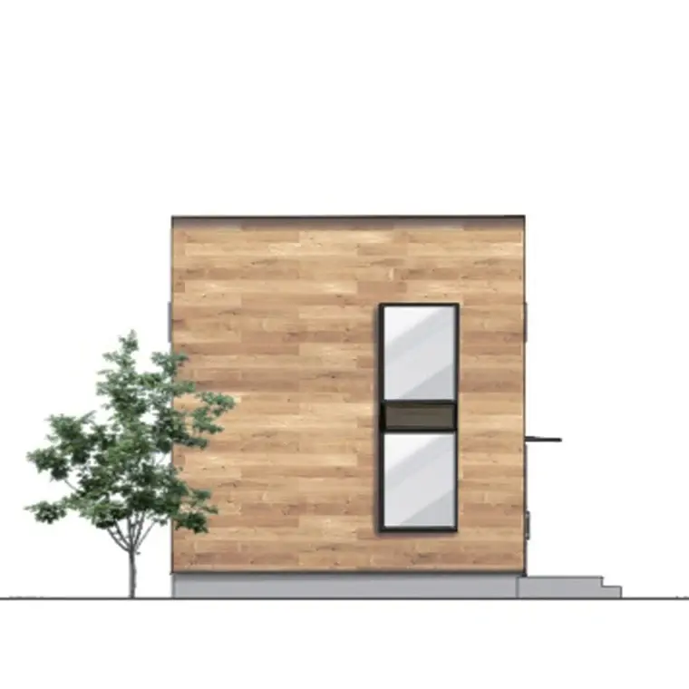 外観スタイル NATURAL WALL(板貼り)のイラスト