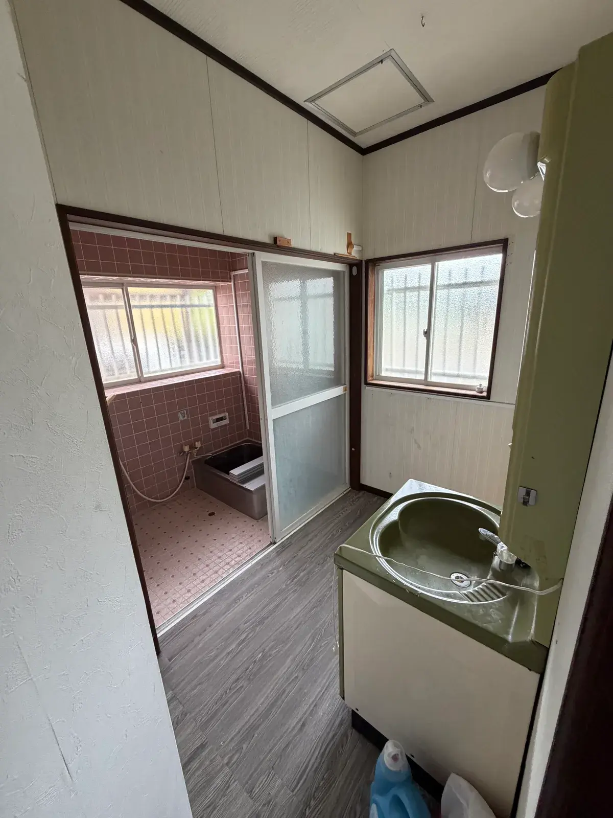 洗面脱衣室 施工前